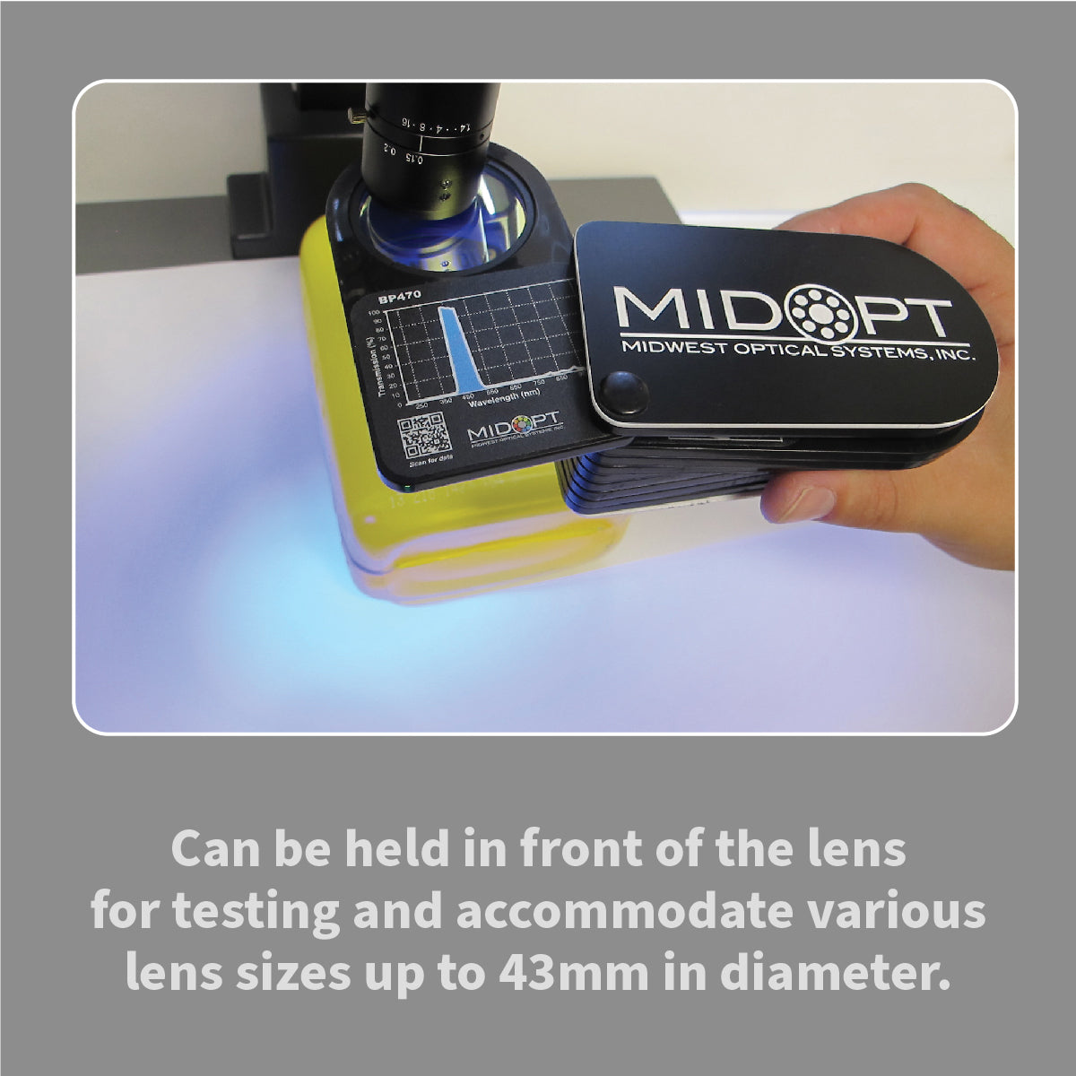 MidOpt FS100 Machine Vision Swatch Filter Kit