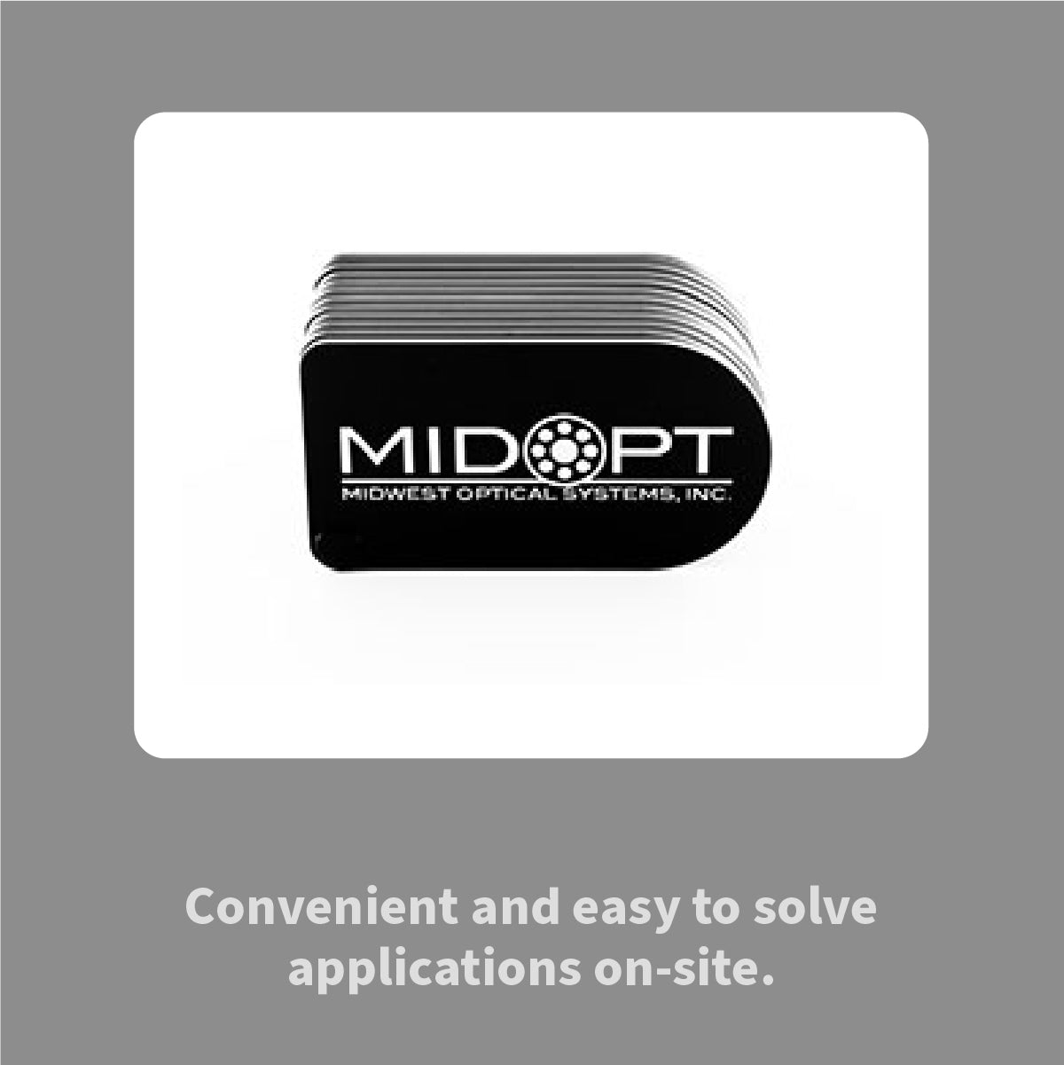 MidOpt FS100 Machine Vision Swatch Filter Kit