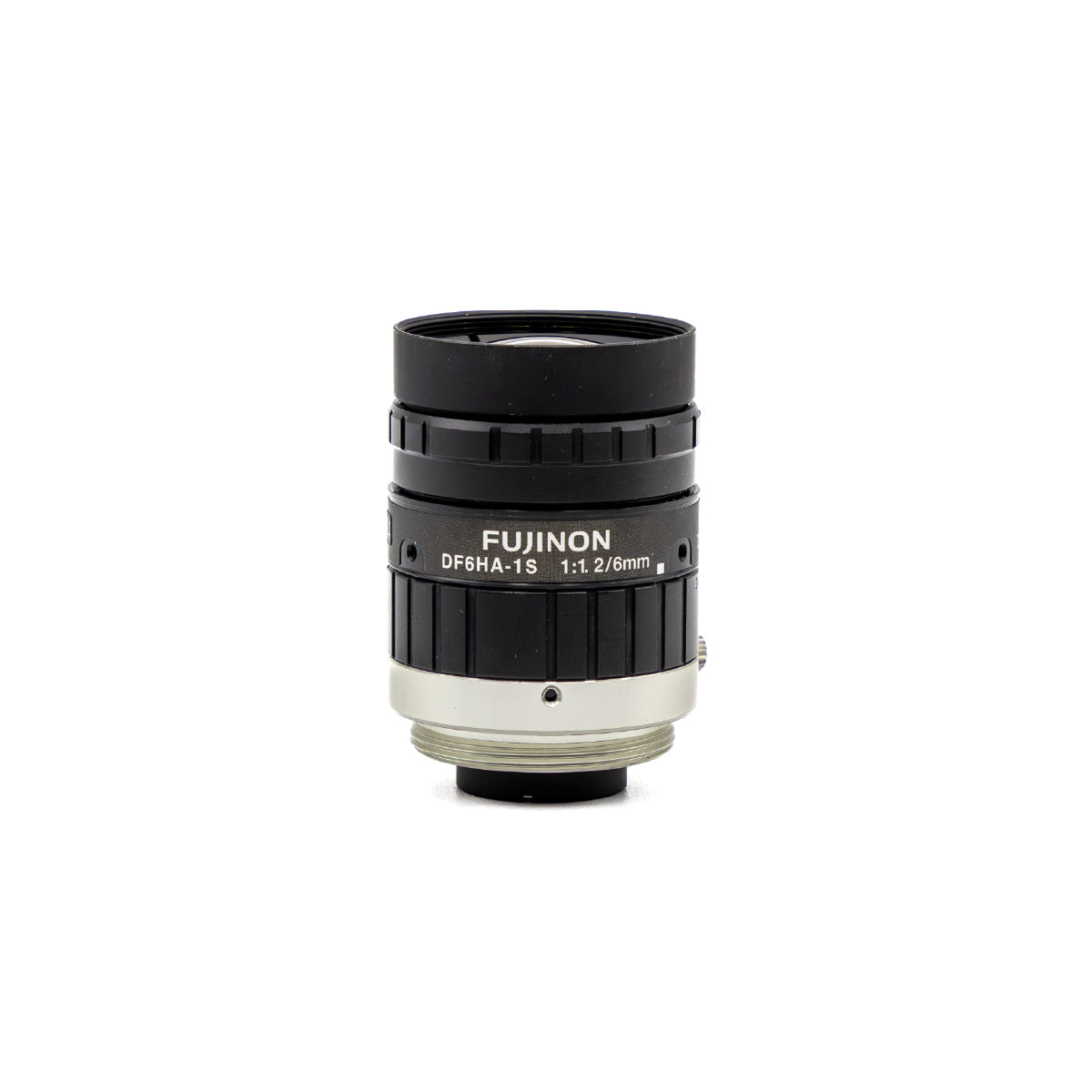 High-Resolution Lens, 6mm, 1.5MP, 1/2in, f/1.2-16, Anti-Shock & Vibration, Manual Iris, C Mount - Fujinon DF6HA-1S