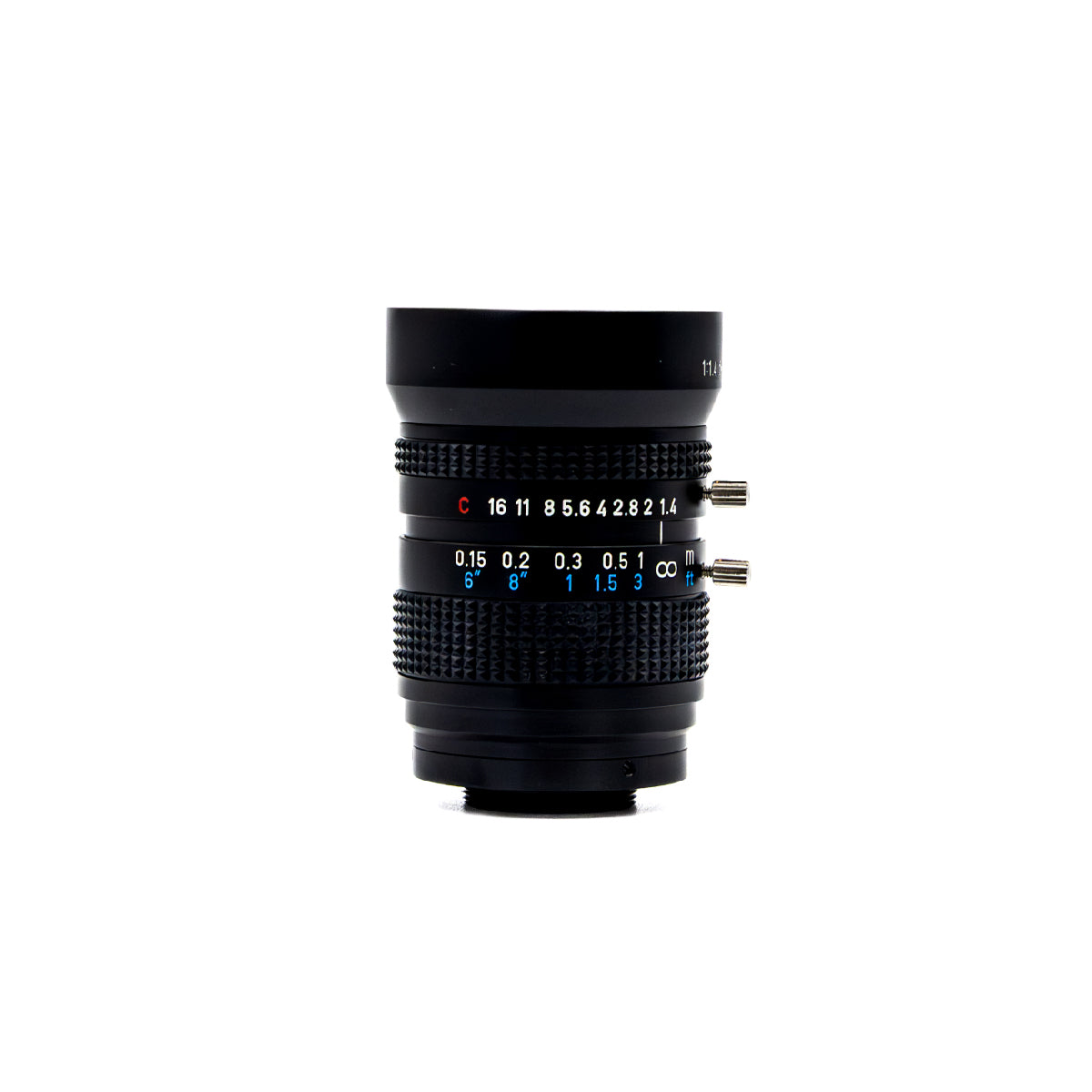Fixed Focal Lens, 12.5mm, 12MP, 2/3in, f/1.4-Close, C Mount, Japanese Engineered - GOYO GM12HR312514MCN