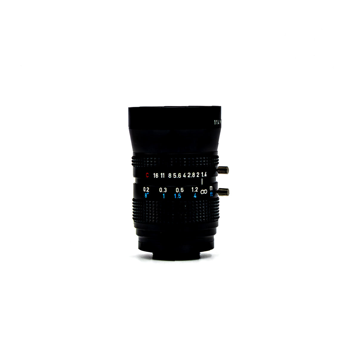 Fixed Focal Lens, 18mm, 12MP, 2/3in, f/1.4-Close, C Mount, Japanese Engineered - GOYO GM12HR31814MCN-1
