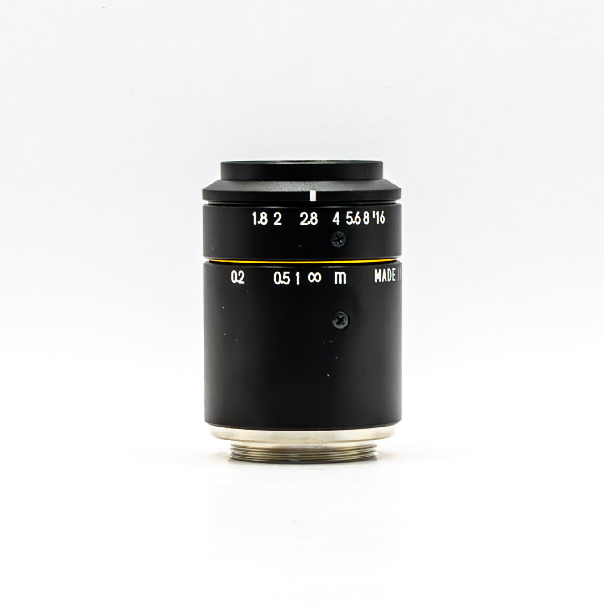 Fixed Focal Lens, 25mm, 10MP, 2/3in, f/1.8-16, C Mount, Japanese Engineered - GOYO GM10HR32518MCN