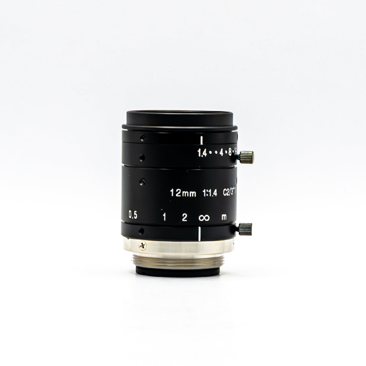 Fixed Focal Lens, 12mm, 6MP, 2/3in, f/1.4-16, C Mount, Japanese Engineered - GOYO GM6HR31214MCN