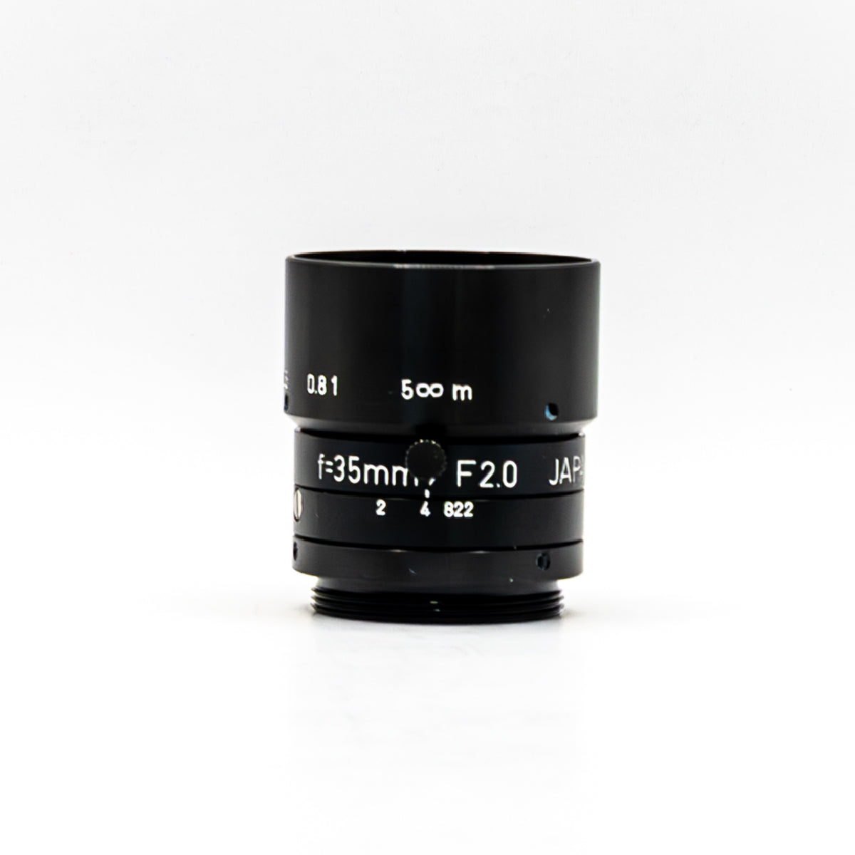 Fixed Focal Lens, 35mm, 6MP, 2/3in, f/2-Close, C Mount, Japanese Engineered - GOYO GM6HR33520MCN-1