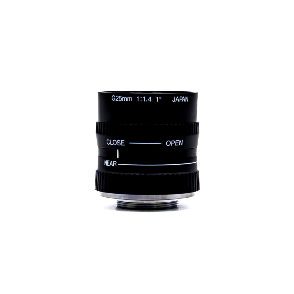 Fixed Focal Lens, 25mm, 1in, f/1.4-Close, C Mount, Japanese Engineered - GOYO GMG42514C