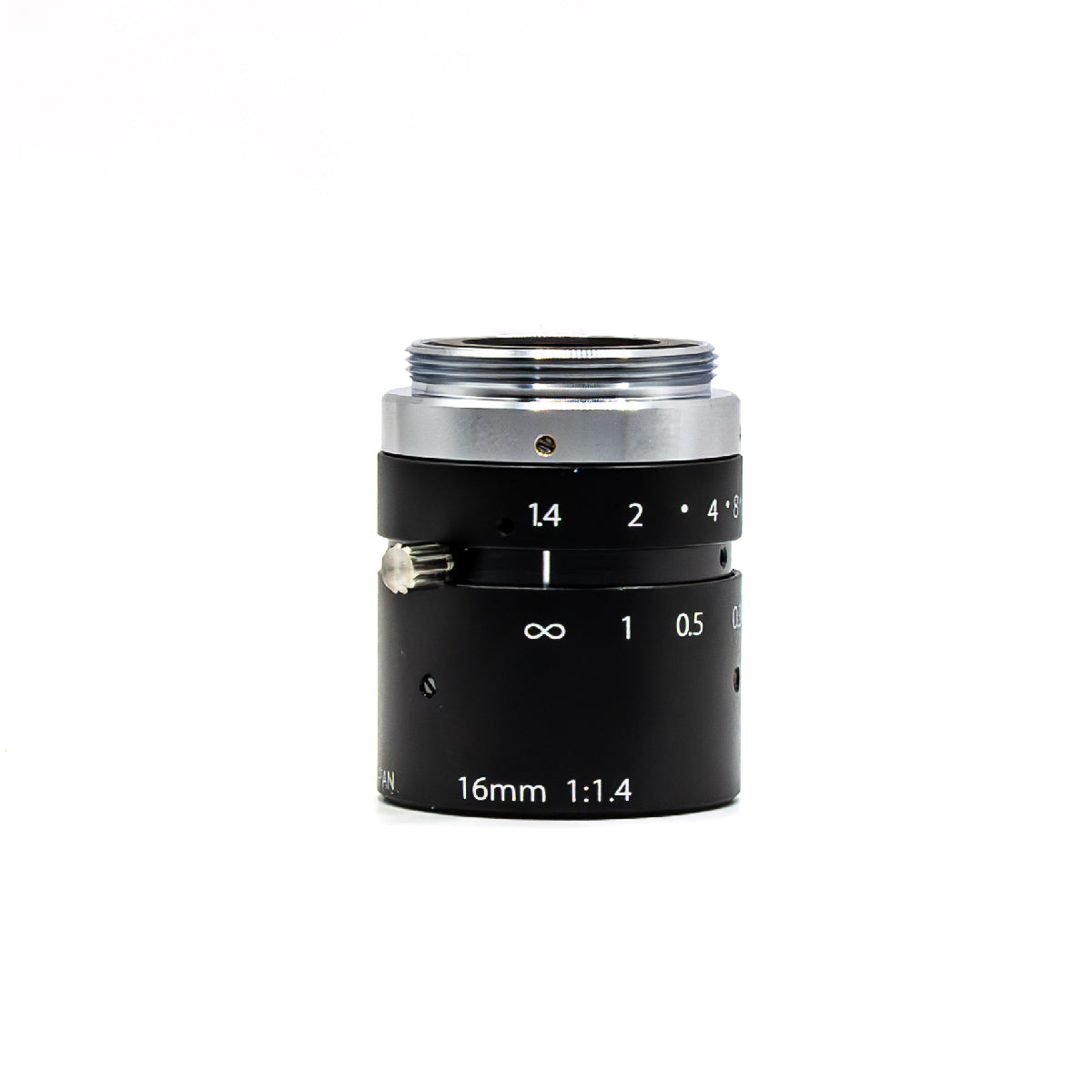 Fixed Focal Lens, 16mm, 5MP, 2/3in, f/1.4-16, C Mount, Japanese Engineered - GOYO GMR5HR31614MCN