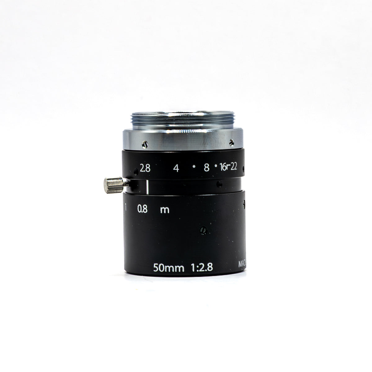 Fixed Focal Lens, 50mm, 5MP, 2/3in, f/2.8-22, C Mount, Japanese Engineered - GOYO GMR5HR35028MCN
