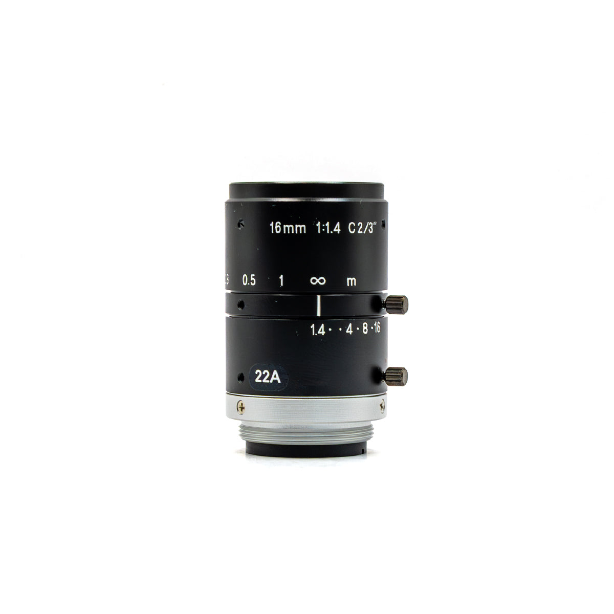Fixed Focal Lens, 16.2mm, 3MP, 2/3in, f/1.45-16, C Mount, Japanese Engineered - GOYO GMTHR31614MCN