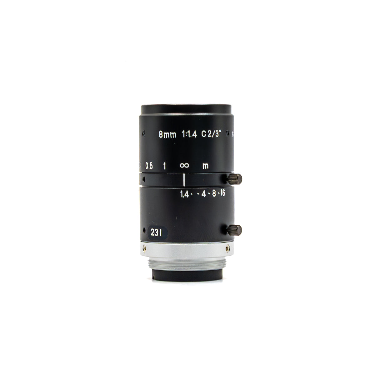 Fixed Focal Lens, 8.25mm, 3MP, 2/3in, f/1.45-16, C Mount, Japanese Engineered - GOYO GMTHR38014MCN