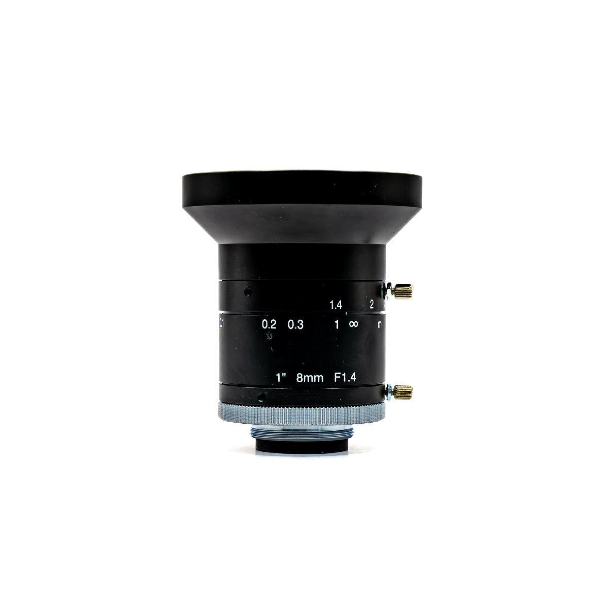 Fixed Focal Lens, 8mm, 3MP, 1in, f/1.4-16, C Mount, Japanese Engineered - GOYO GMTHR48014MCN