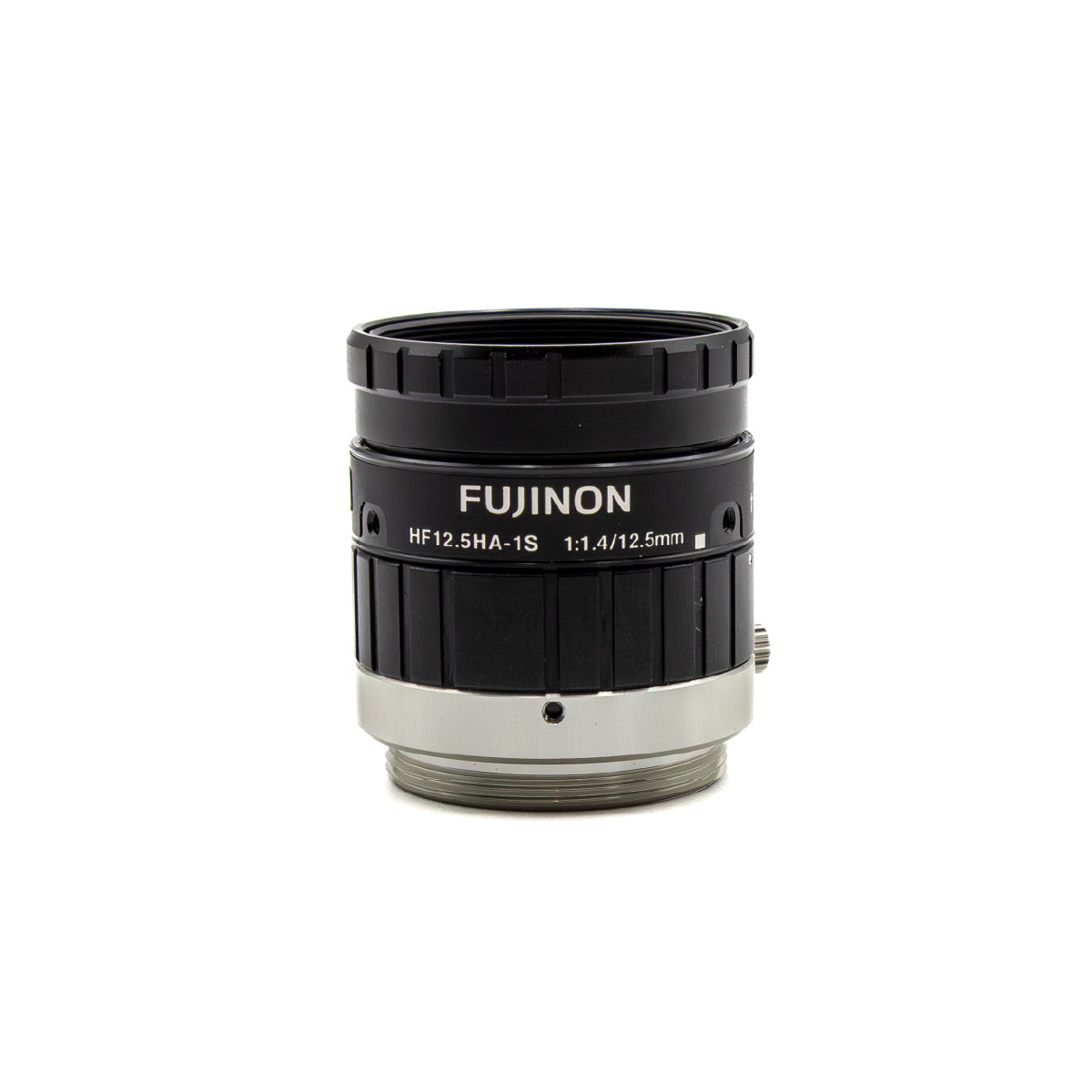 High-Resolution Lens, 12.5mm, 1.5MP, 2/3in, f/1.4-16, Anti-Shock & Vibration, Manual Iris, C Mount - Fujinon HF12.5HA-1S