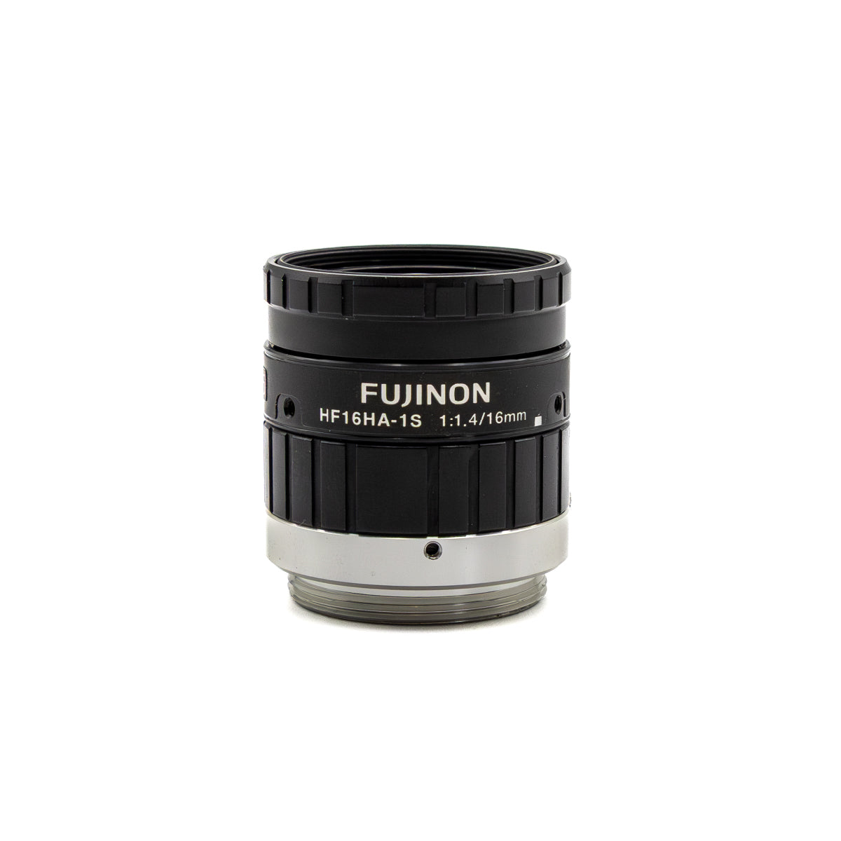 High-Resolution Lens, 16mm, 1.5MP, 2/3in, f/1.4-16, Anti-Shock & Vibration, Manual Iris, C Mount - Fujinon HF16HA-1S