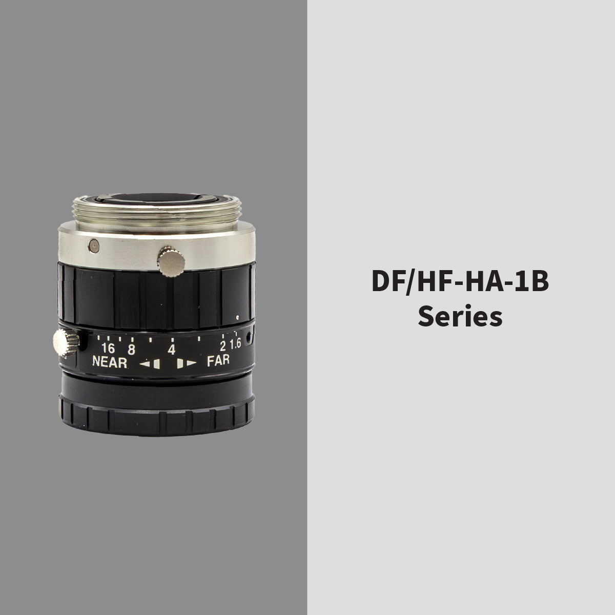 High-Resolution Lens, 35mm, 1.5MP, 2/3in, f/1.6-22, Anti-Shock & Vibration, Manual Iris, C Mount - Fujinon HF35HA-1S