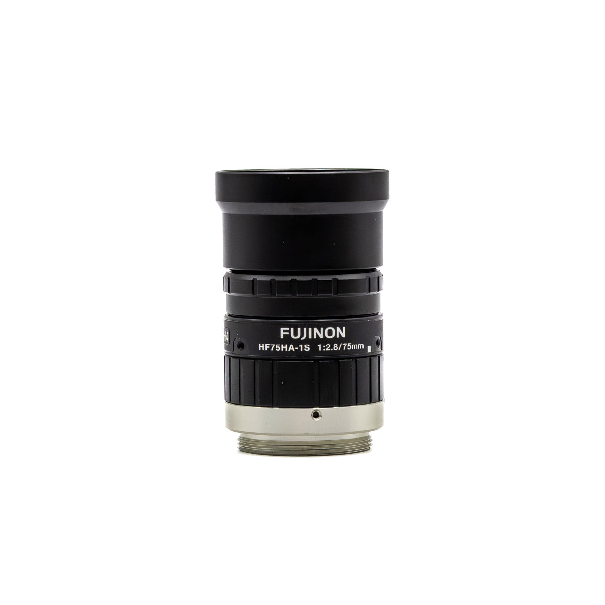 High-Resolution Lens, 75mm, 1.5MP, 2/3in, f/2.8-22, Anti-Shock & Vibration, Manual Iris, C Mount - Fujinon HF75HA-1S