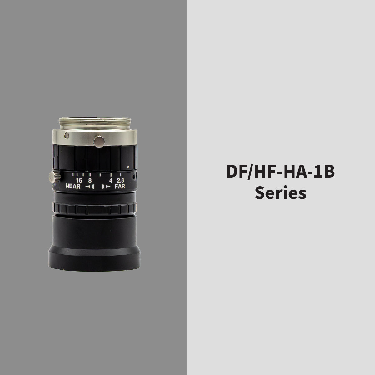 High-Resolution Lens, 75mm, 1.5MP, 2/3in, f/2.8-22, Anti-Shock & Vibration, Manual Iris, C Mount - Fujinon HF75HA-1S