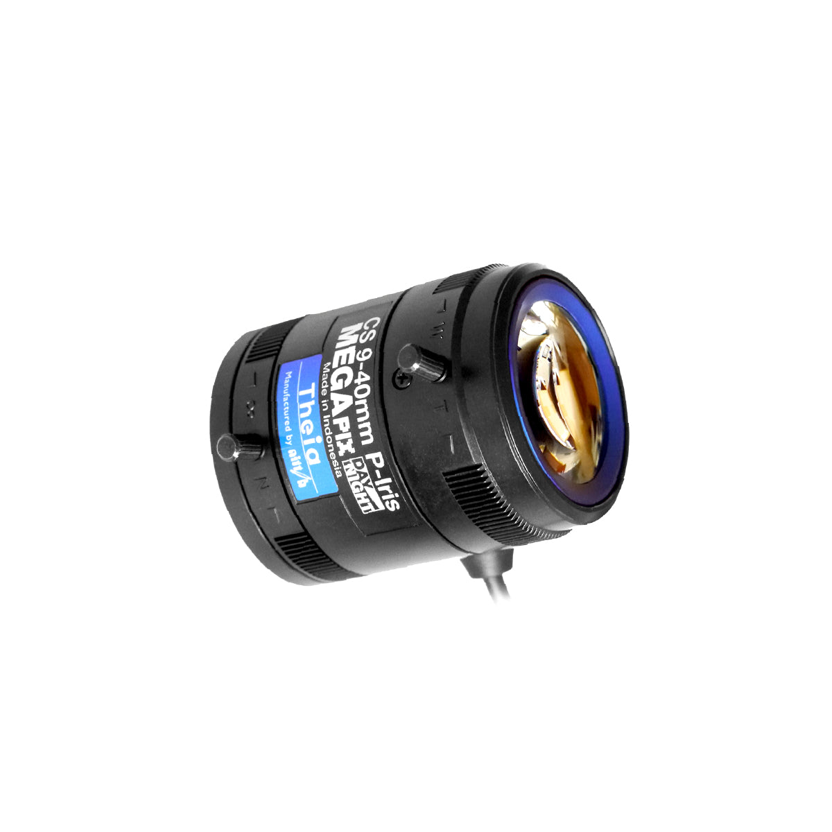 Theia - SL940P 9-40mm Compact Telephoto, 5MP, 1/2.3in, f/1.5-Close, Day/Night, P-Iris, CS Mount