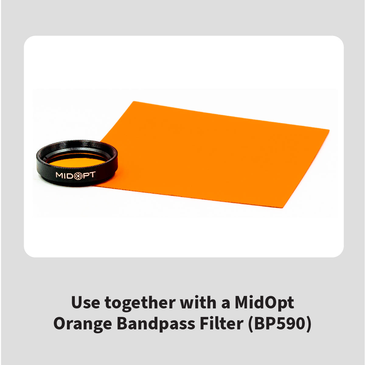 MidOpt BF590 Backlight fluoreSHEET
