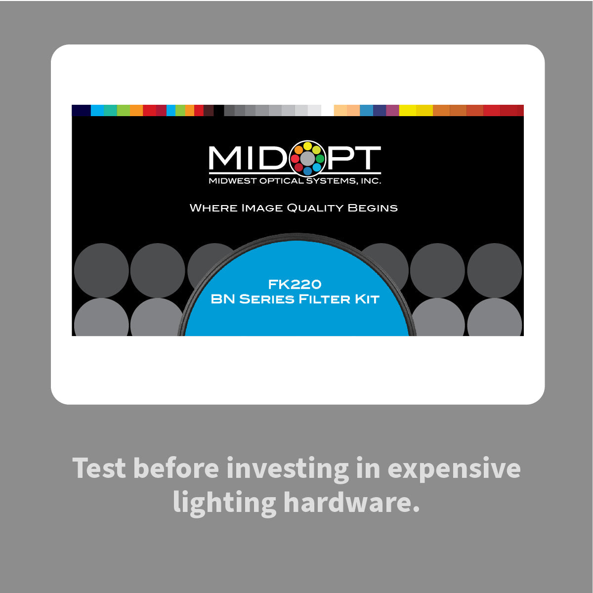 MidOpt FK220 BN Series Filter Kit