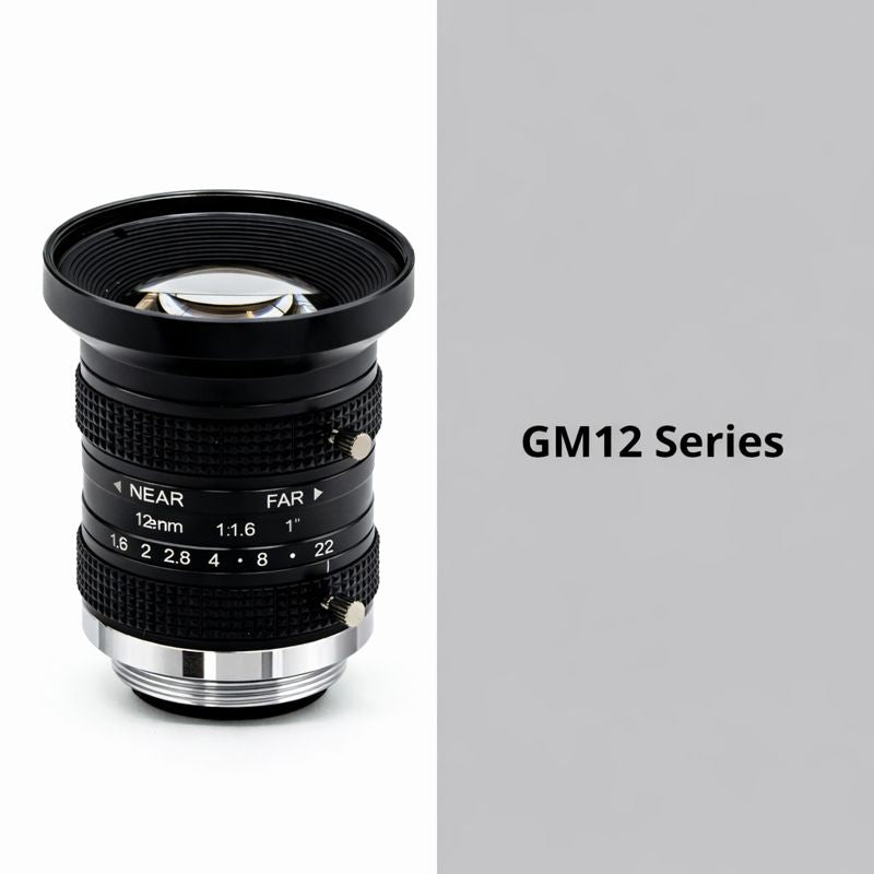 Fixed Focal Lens, 12mm, 12MP, 1in, f/1.6-22, C Mount, Japanese Engineered - GOYO GM12HR41216MCN