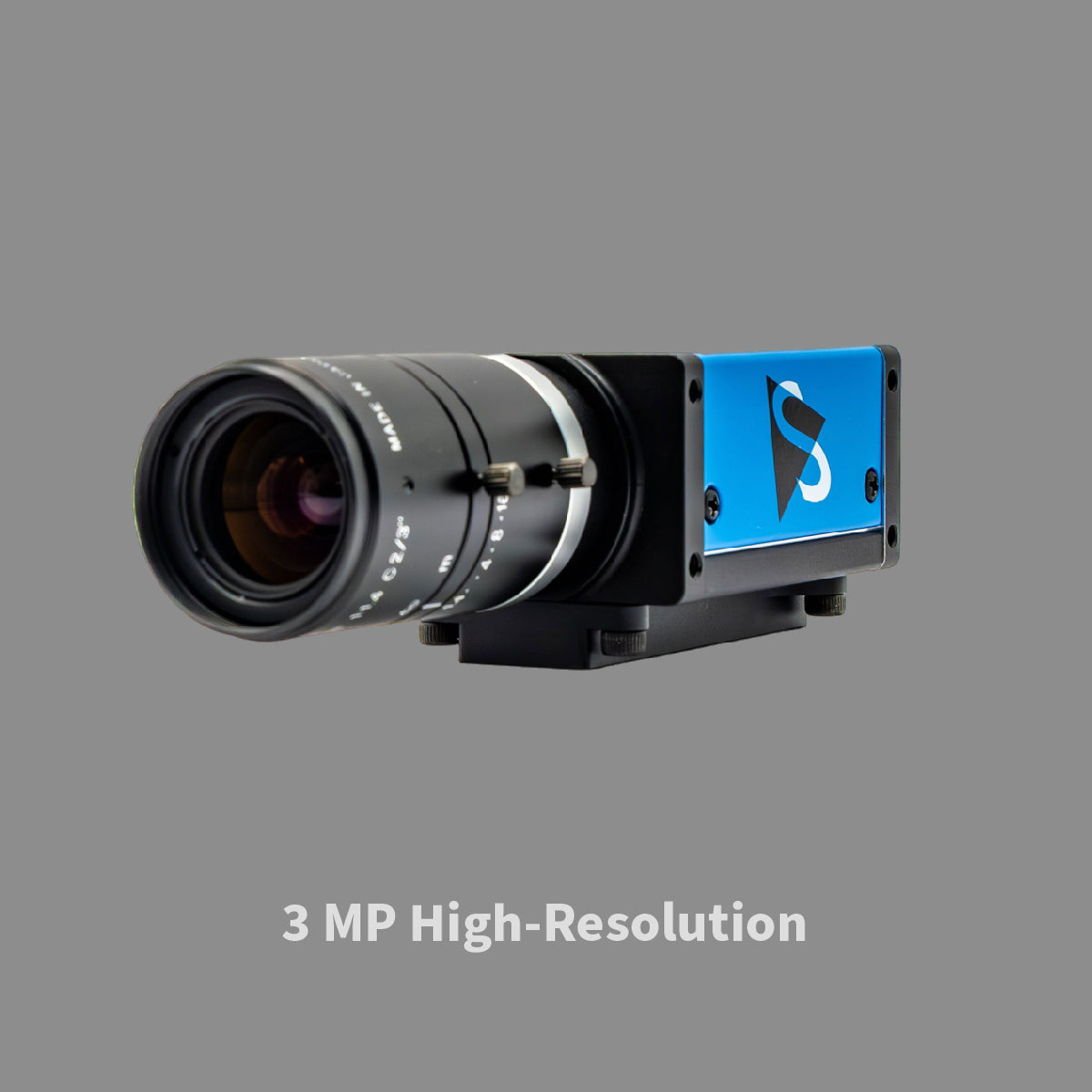 GOYO - GMTHR31214MCN, 12.3mm, 3MP, 2/3in, f/1,45-16, Fixed Focal Lens, C Mount