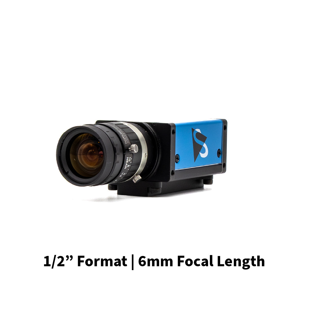 High-Resolution Lens, 6mm, 1.5MP, 1/2in, f/1.2-16, Anti-Shock & Vibration, Manual Iris, C Mount - Fujinon DF6HA-1S