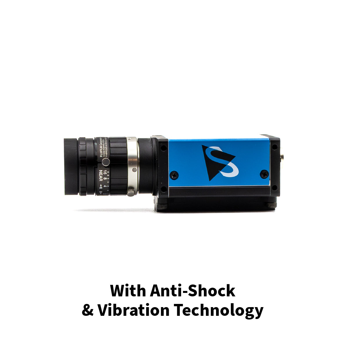 High-Resolution Lens, 6mm, 1.5MP, 1/2in, f/1.2-16, Anti-Shock & Vibration, Manual Iris, C Mount - Fujinon DF6HA-1S