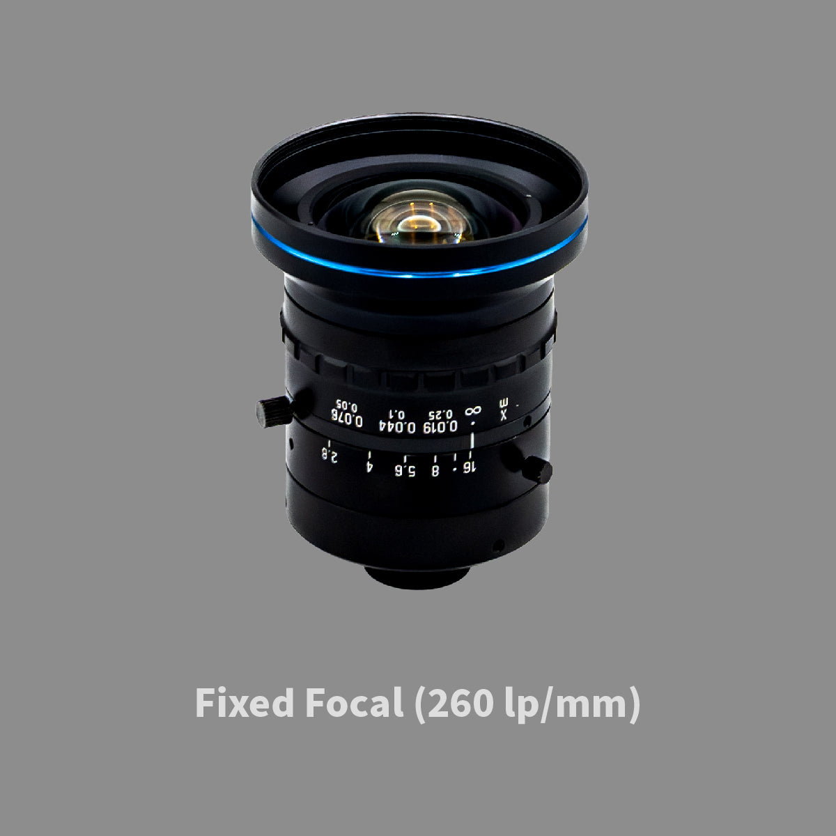 GOYO - GM12HR30528MCN, 5mm, 12MP, 2/3in, f/2.8-22, Fixed Focal Lens, C Mount