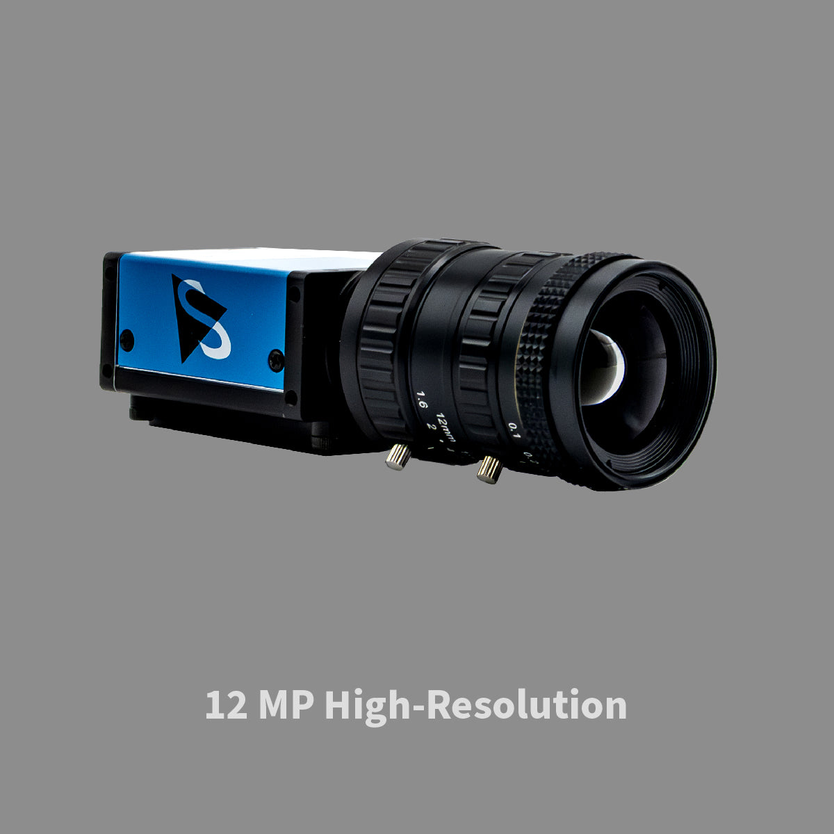 GOYO - GM12HR31216MCN, 12mm, 12MP, 2/3in, f/1.6-22, Fixed Focal Lens, C Mount