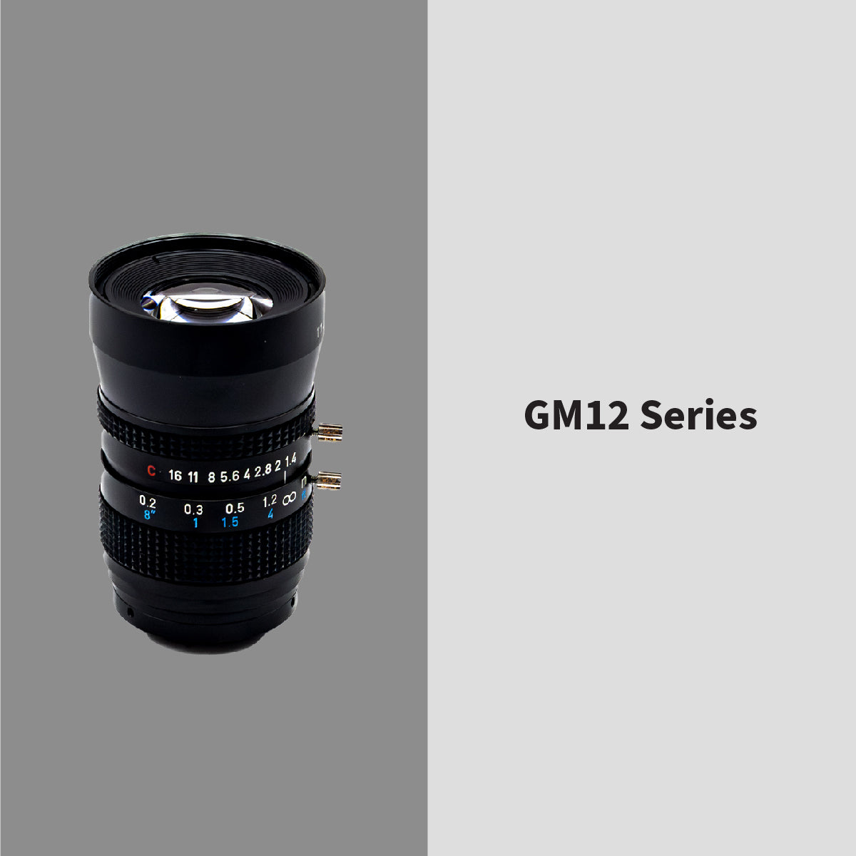 GOYO - GM12HR31814MCN, 18mm, 12MP, 2/3in, f/1.4-Close, Fixed Focal Lens, C Mount