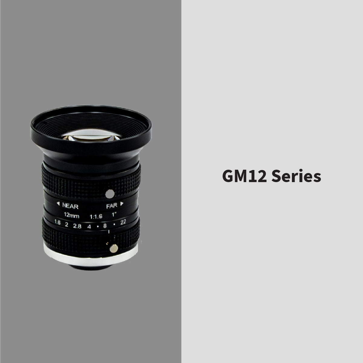 GOYO - GM12HR35018MCN, 50mm, 12MP, 2/3in, f/1.8-22, Fixed Focal Lens, C Mount