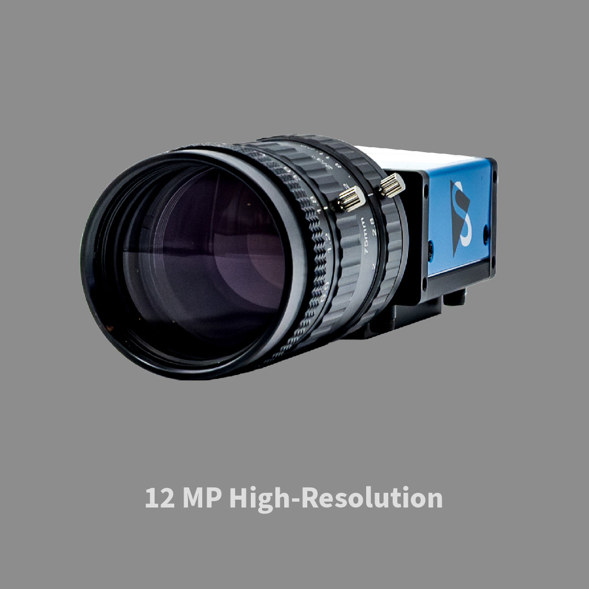 GOYO - GM12HR37520MCN, 75mm, 12MP, 2/3in, f/2-22, Fixed Focal Lens, C Mount