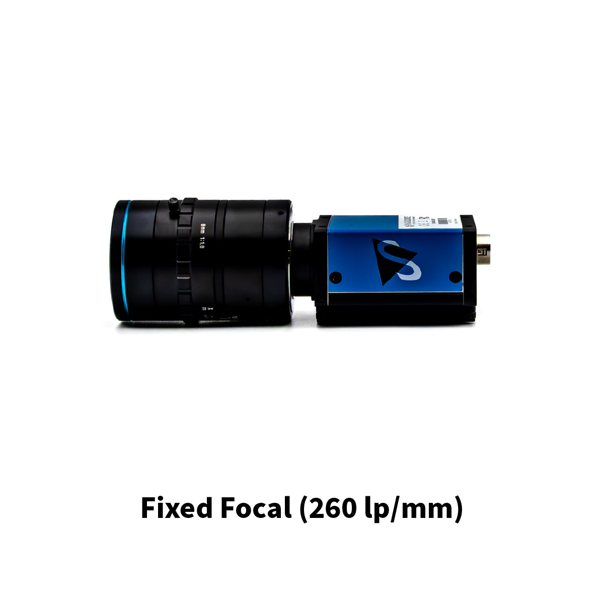 GOYO - GM12HR38018MCN, 8mm, 12MP, 2/3in, f/2.8-22, Fixed Focal Lens, C Mount