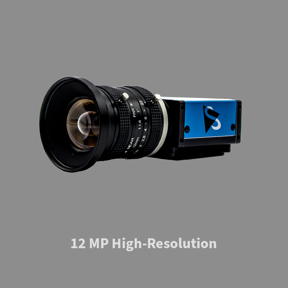 GOYO - GM12HR41216MCN, 12mm, 12MP, 1in, f/1.6-22, Fixed Focal Lens, C Mount