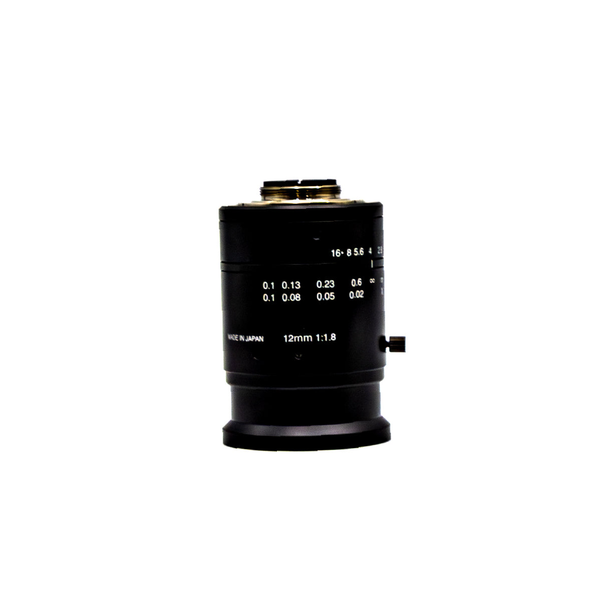 GOYO - GM12HR51218MCN, 12mm, 12MP, 1.1in, f/1.8, Fixed Focal Lens, C Mount