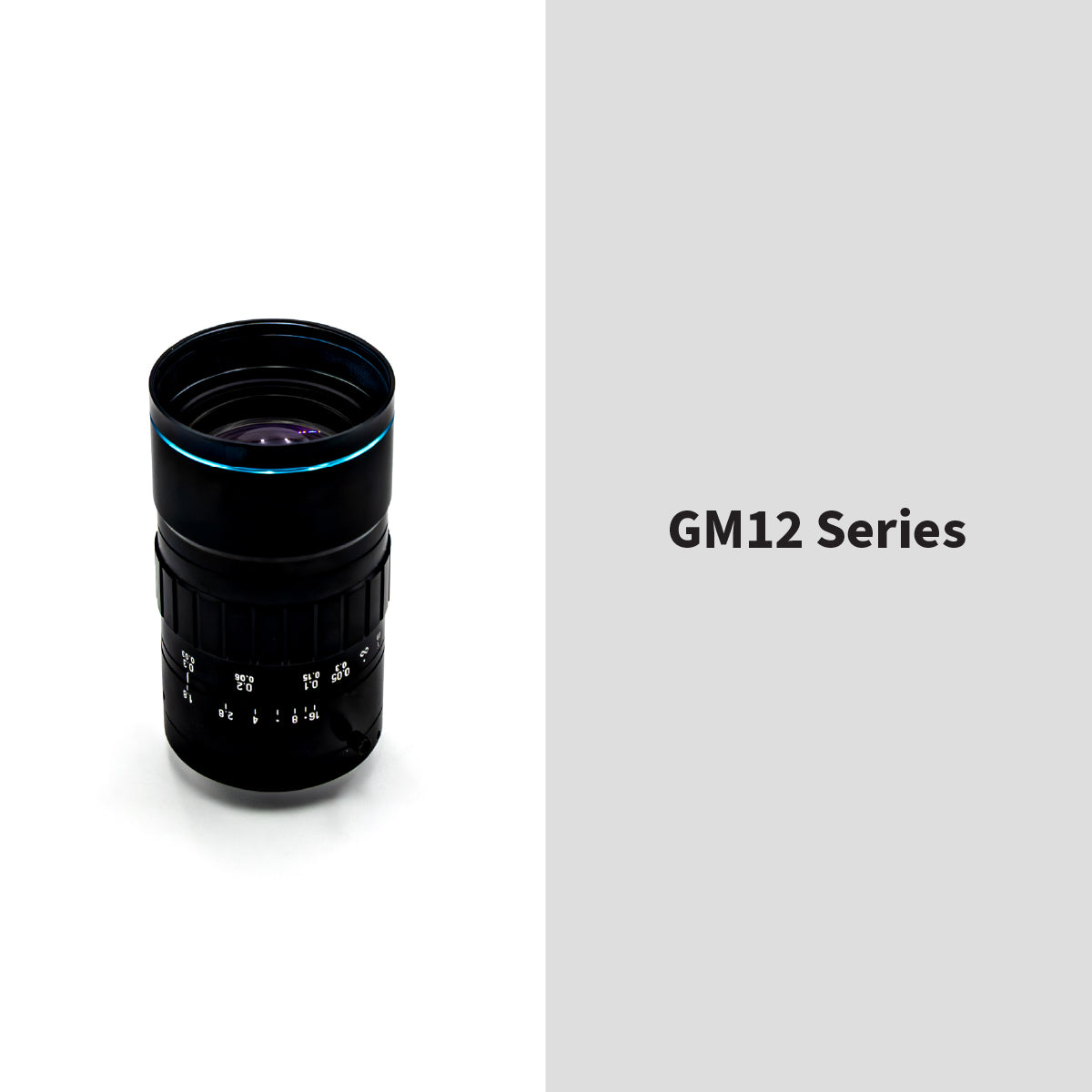 GOYO - GM12HR51618MCN, 16mm, 12MP, 1.1in, f/1.8-16, Fixed Focal Lens, C Mount