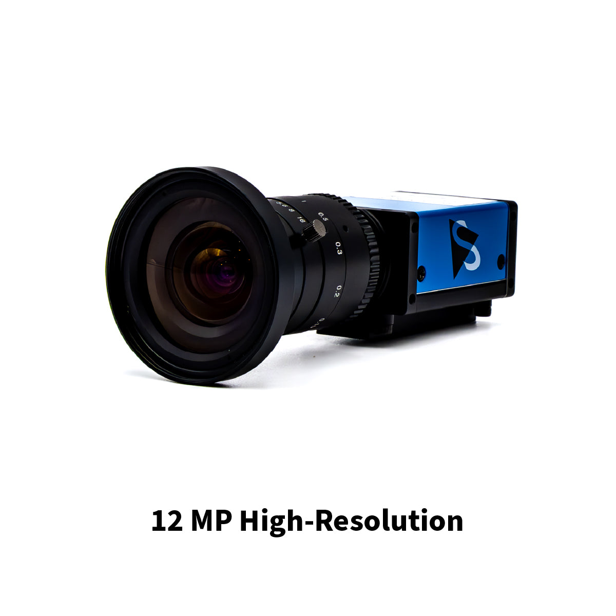 GOYO - GM12HR58028MCN, 8mm, 12MP, 1.1in, f/2.8-16, Fixed Focal Lens, C Mount