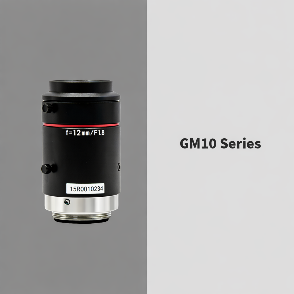 Fixed Focal Lens, 12mm, 10MP, 2/3in, f/1.8-11, C Mount, Japanese Engineered - GOYO GM10HR31218MCN
