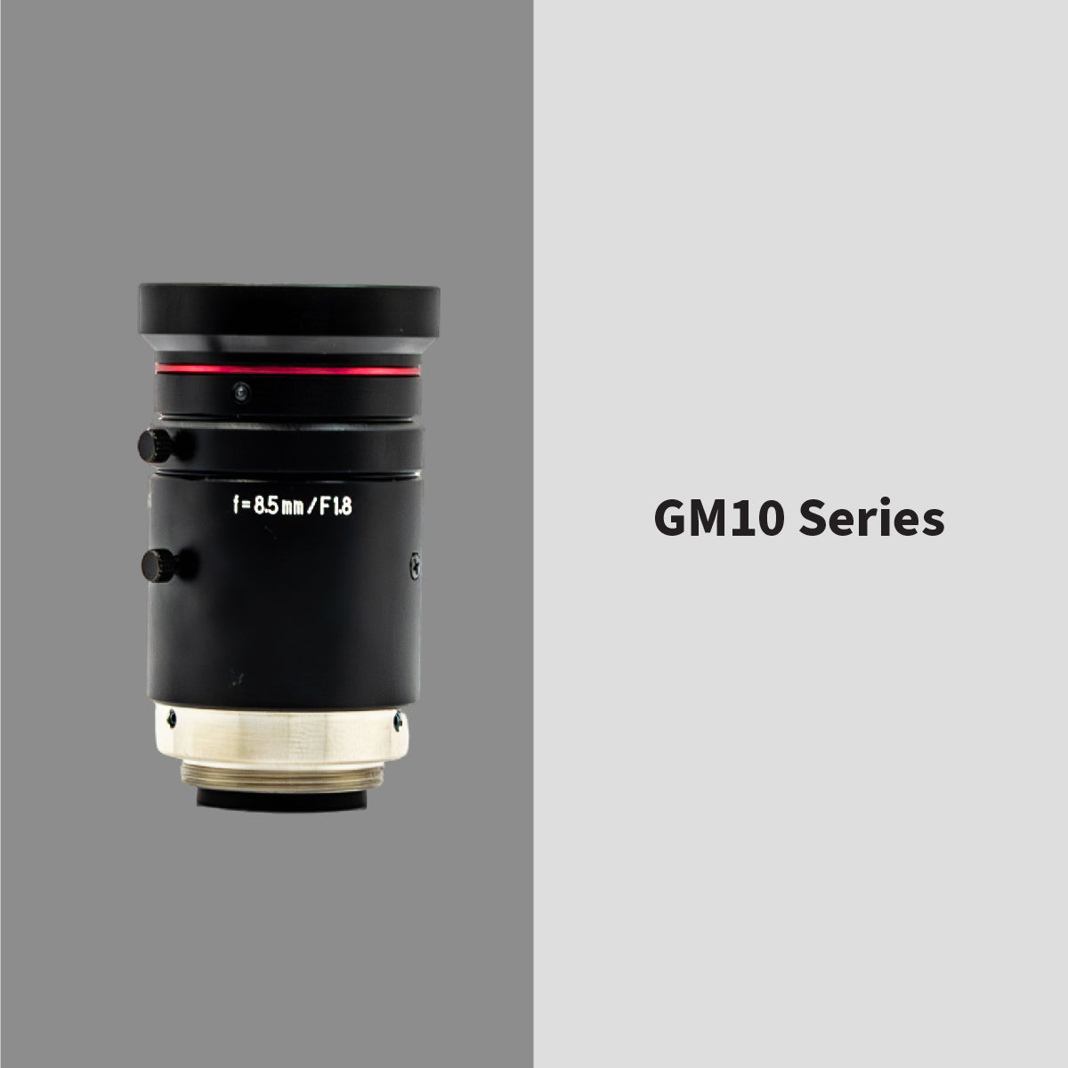 GOYO - GM10HR38518MCN, 8.5mm, 10MP, 2/3in, f/1.8-22, Fixed Focal Lens, C Mount
