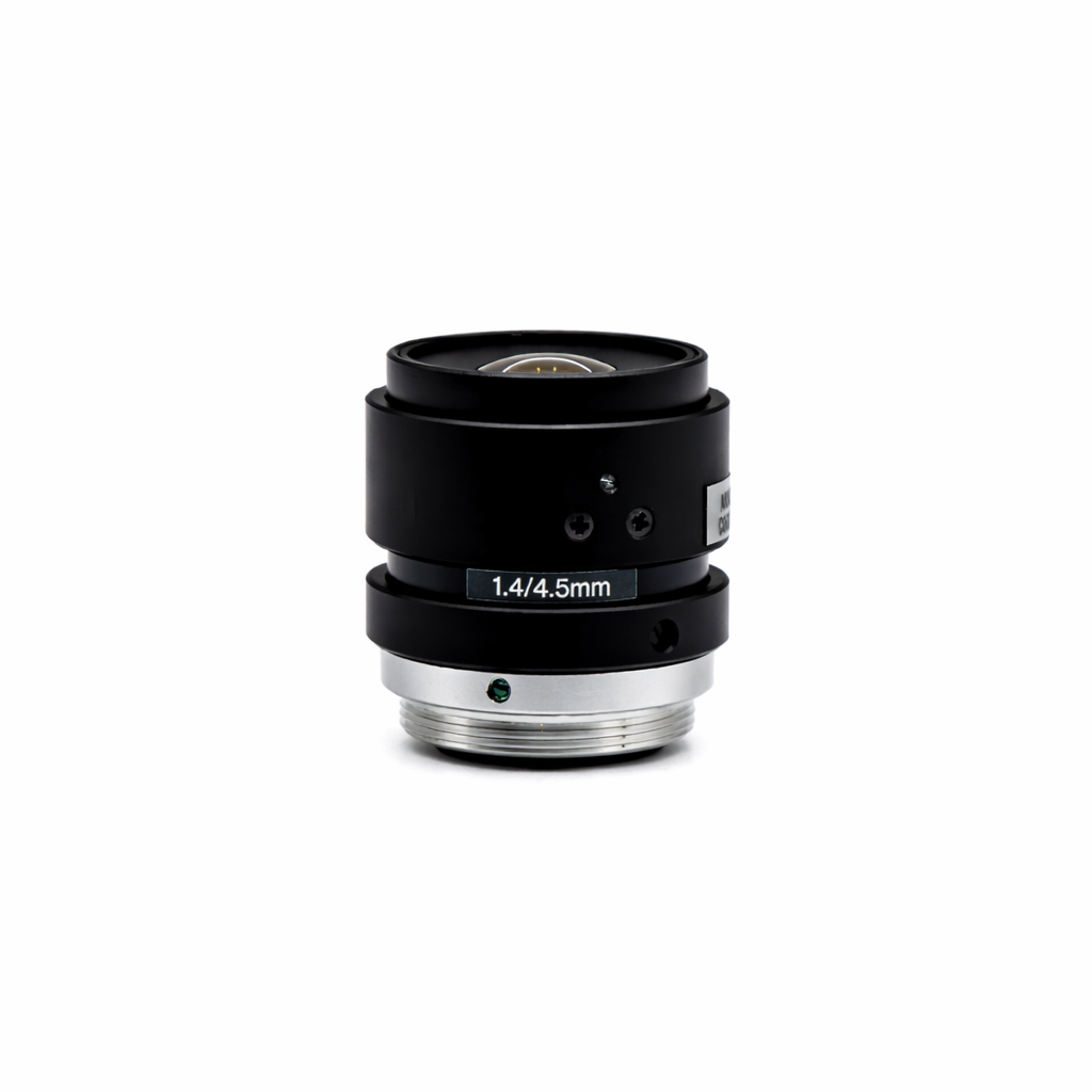 Fixed Focal Lens, 4.5mm, 1/2in, f/1.4-Close, C Mount, Japanese Engineered - GOYO GM24514MCN