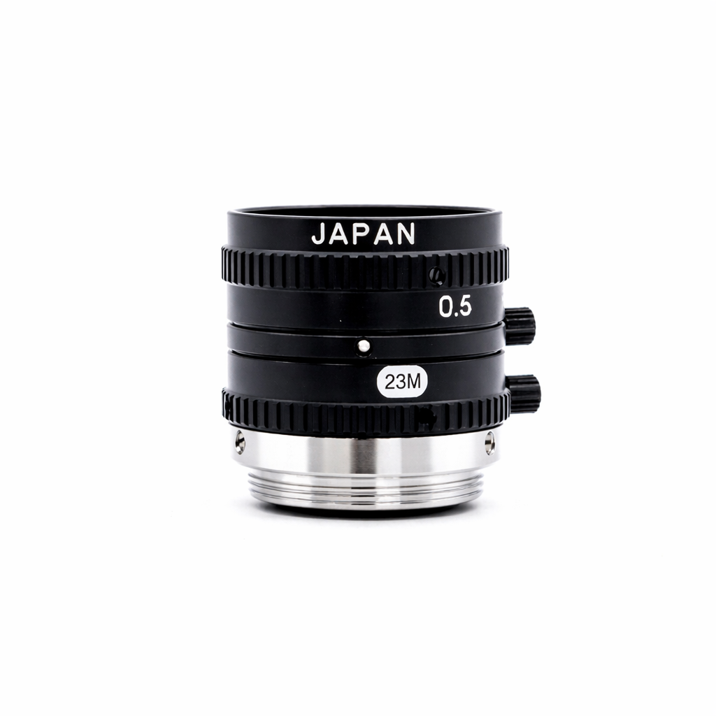 Fixed Focal Lens, 8mm, 2/3in, f/1.3-Close, C Mount, Japanese Fixed Focal Lens, 8mm, 2/3in, f/1.3-Close, C Mount, Japanese