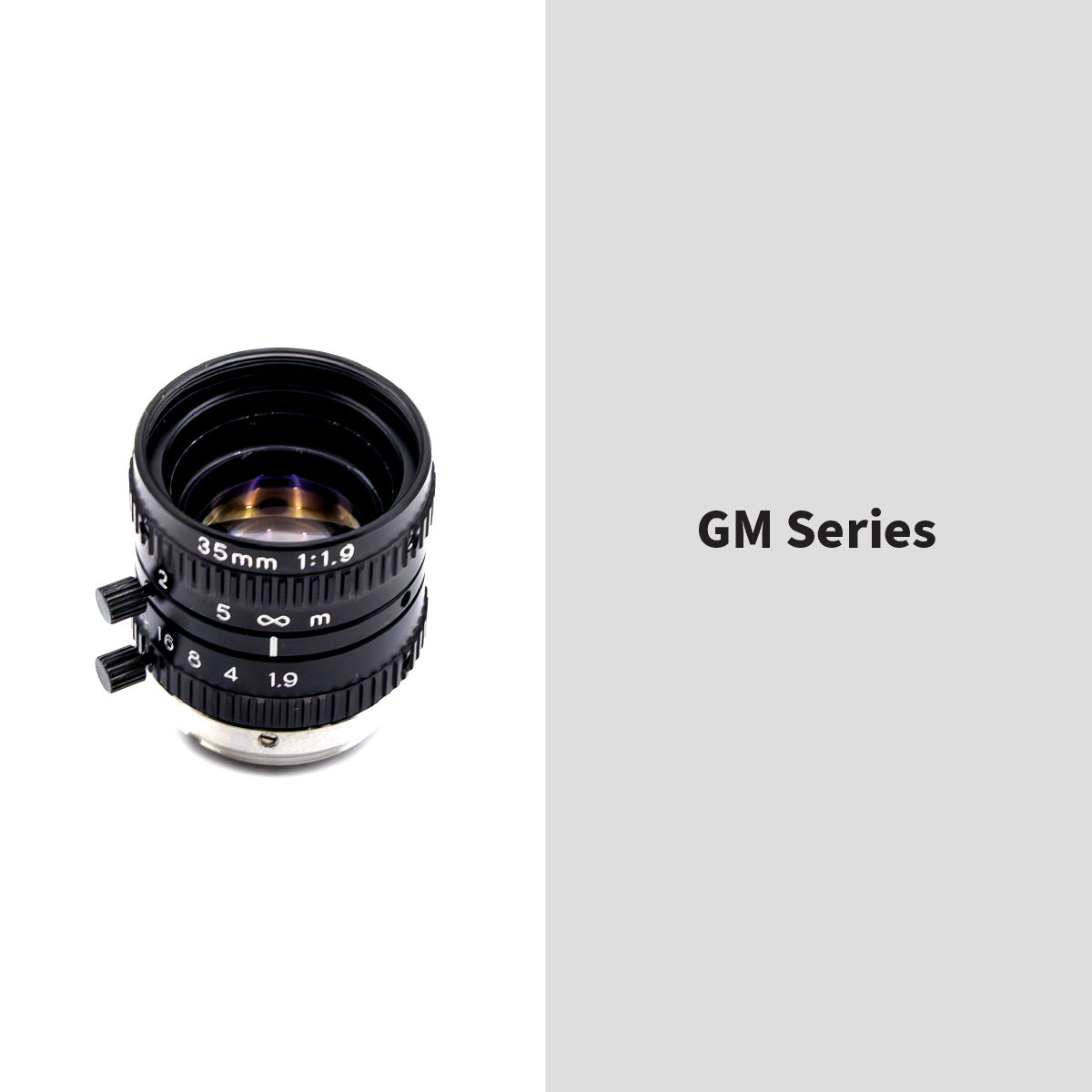 GOYO - GM33519MCN, 35mm, 2/3in, f/1.9-Close, Fixed Focal Lens, C Mount