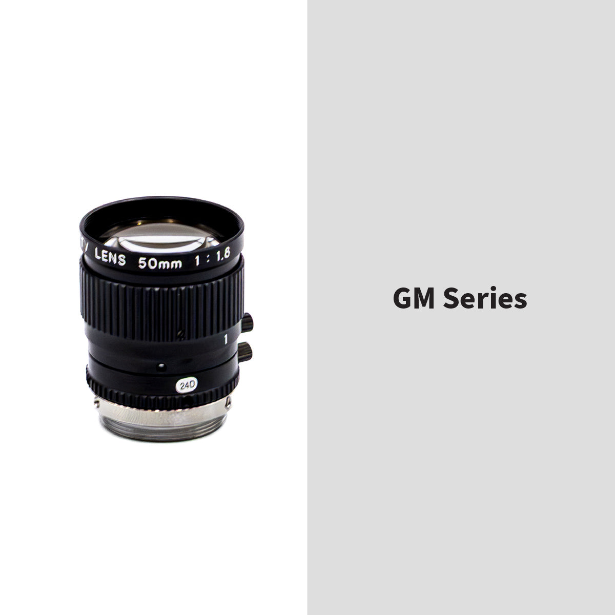 GOYO - GM35018MCN, 50mm, 2/3in, f/1.8-Close, Fixed Focal Lens, C Mount