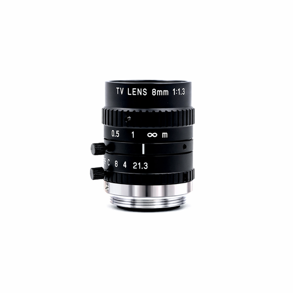 Fixed Focal Lens, 8mm, 2/3in, f/1.3-Close, C Mount, Japanese