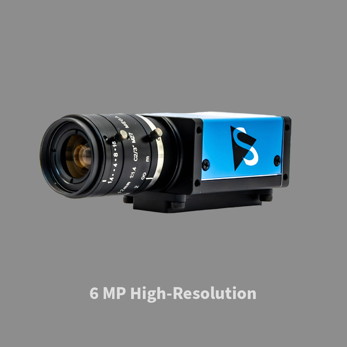 GOYO - GM6HR31214MCN, 12mm, 6MP, 2/3in, f/1.4-16, Fixed Focal Lens, C Mount