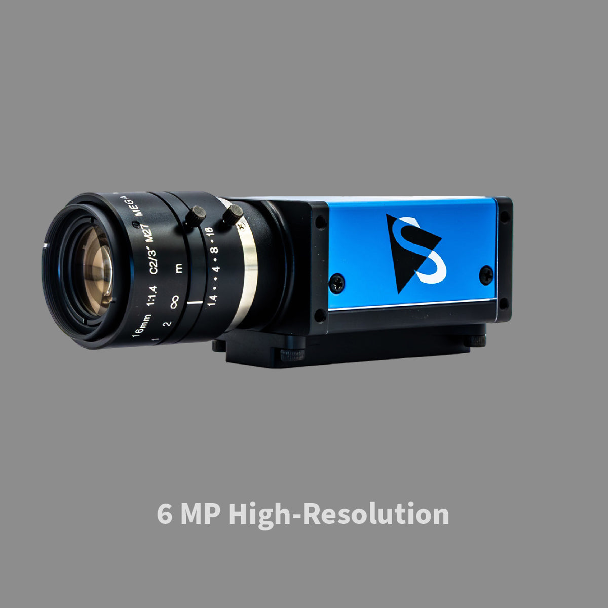 GOYO - GM6HR31614MCN, 16mm, 6MP, 2/3in, f/1.4-16, Fixed Focal Lens, C Mount