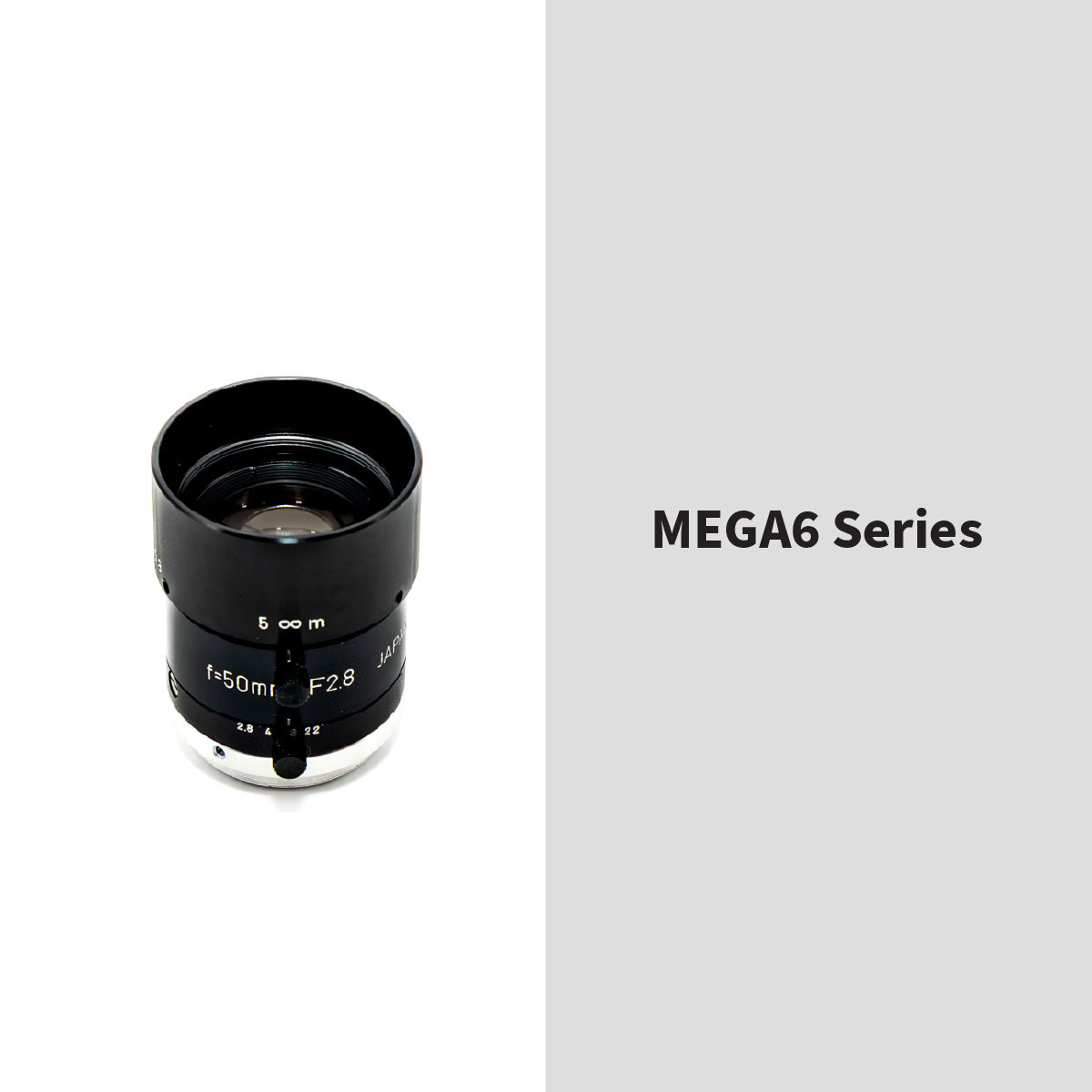 GOYO - GM6HR35028MCN-1, 50mm, 6MP, 2/3in, f/2.8-Close, Fixed Focal Lens, C Mount