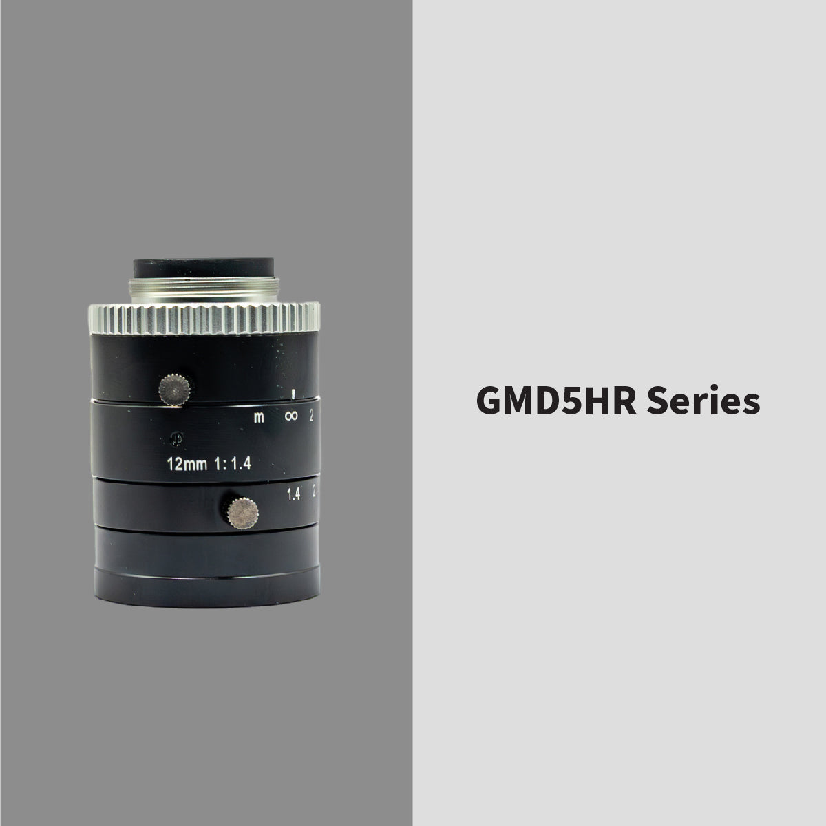 GOYO - GMD5HR41214MCN, 12mm, 5MP, 1in, f/1.4-16, Fixed Focal Lens, C Mount