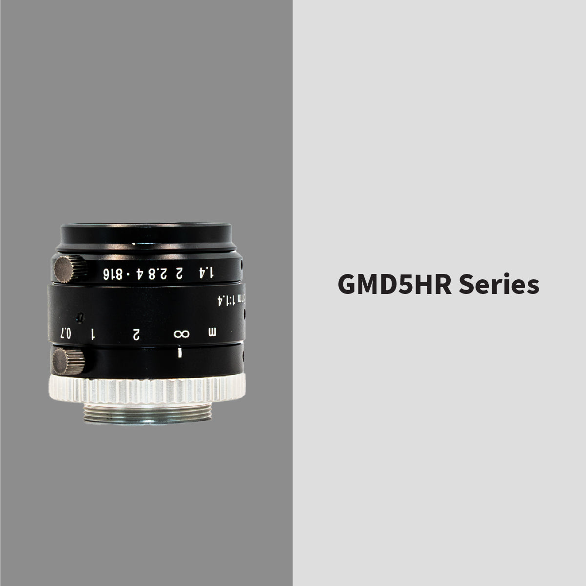 GOYO - GMD5HR42514MCN, 25mm, 5MP, 1in, f.1.4-16, Fixed Focal Lens, C Mount