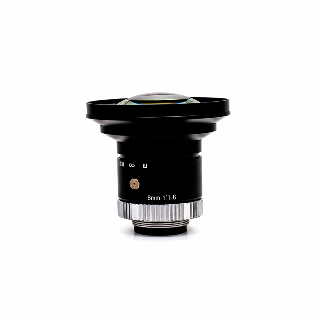 Fixed Focal Lens, 6mm, 5MP, 1in, f/1.8-16, C Mount, Japanese Engineered - GOYO GMD5HR46018MCN