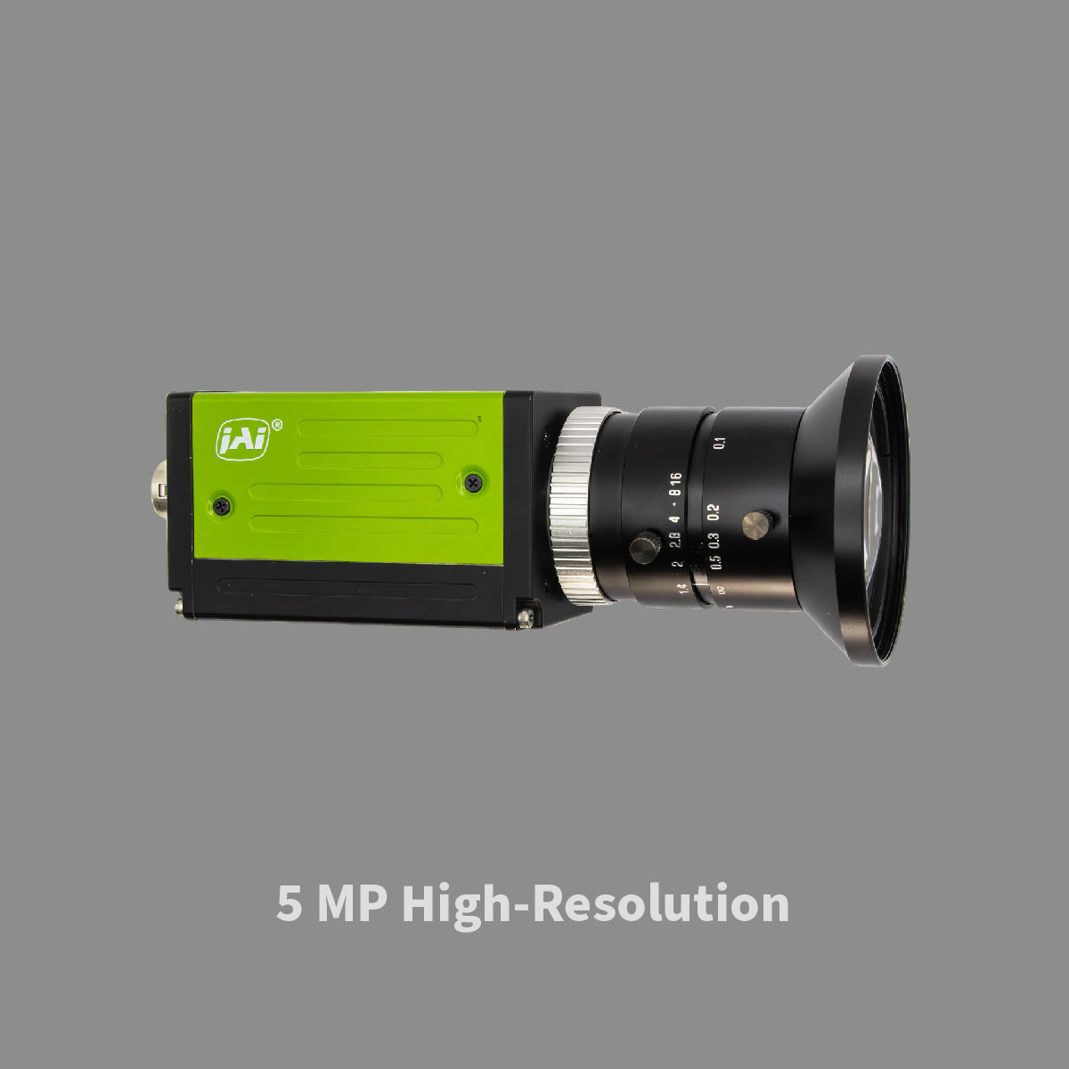 GOYO - GMD5HR48014MCN, 8mm, 5MP, 1in, f/1.4-16, Fixed Focal Lens, C Mount